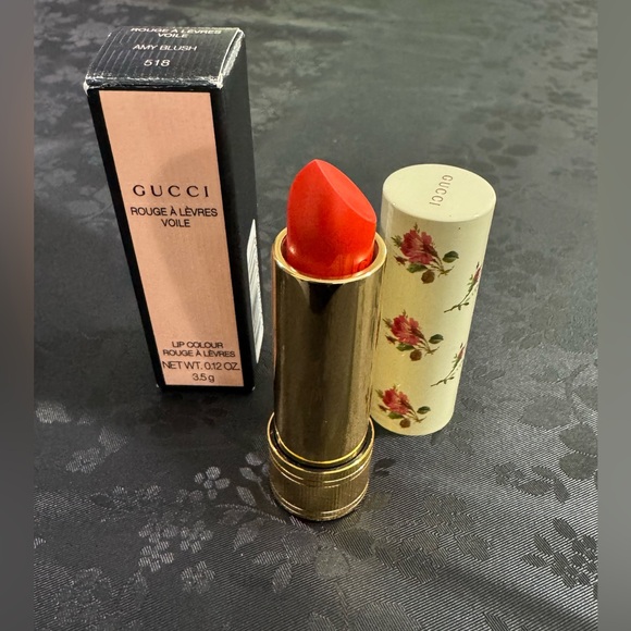 Gucci Other - NIB Gucci Rouge A Levres Lipstick in Shade 518 Amy Blush